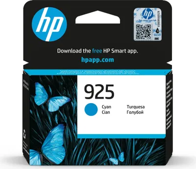 Image de HP 925      Cyan                Tintenpatrone