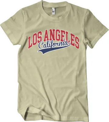 Produktbild von Los Angeles - California T-Shirt - X-Large - Khaki