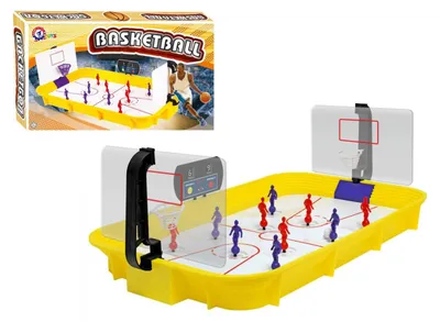 Image de Jeu de société de basket-ball en plastique, dans une boîte de 53 x 31 x 9 cm