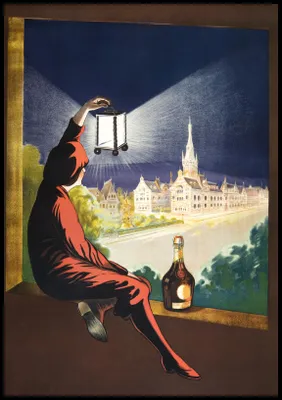 Zdjęcie produktu dla Plakat 70x100cm Benedictine, Cappiello Vintage do Salonu