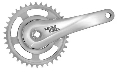 Image de Sturmey Archer Crankset FCS608 38T 170 mm Argent