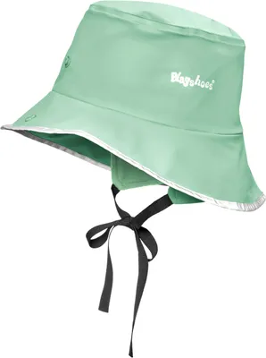 Obrázek produktu pro Dětská nepromokavá čepice Playshoes Südwester s fleecovou podšívkou, unisex, zelená, velikost 52-56