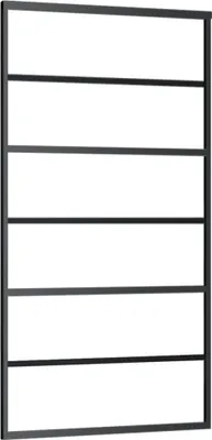 Obrázek produktu pro vidaXL Posuvné dveře ESG sklo a hliník 102x205 cm černé