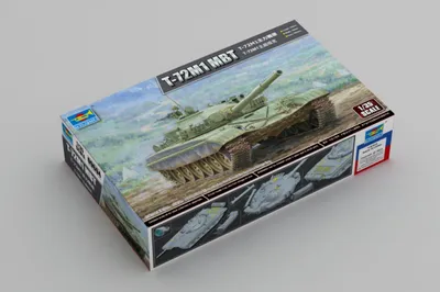 Productafbeelding van Trumpeter 09604 - 1/35 T-72M1 hoofdpantser - Nieuw