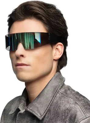 Produktbild von Boland 602686, Karnevalskostüm-Brille, Erwachsener, Uni, Polycarbonat (PC), 54 g, 190 mm