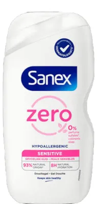 Produktbild von Sanex Douchegel - 400ml - Zero - sensitive