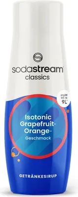 Produktbild von SodaStream Getränke-Sirup Isotonic Grapefruit-Orange Geschmack 440ml (1er Pack)