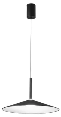 Produktbild von FANEUROPE Khan LED-Pendelleuchte (schwarz), 18 W, Farbtemperatur 2700/3500 K, 48 x 200 cm