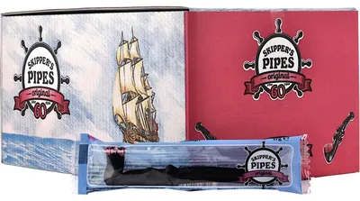Produktbild von Skipper's Pipes 60x17g Lakritzpfeifen