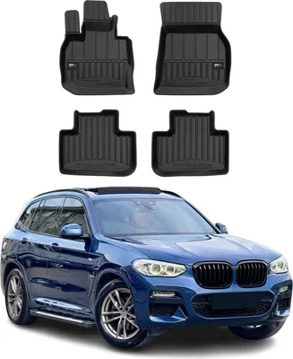 Immagine prodotto di 2017-2024 BMW X3 G01 Tappetini TPE Nero 4 pezzi