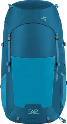 Image de Highlander Sac à dos Ben Nevis Petrol Sac à dos pour hommes 65 litres-Bleu