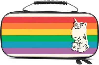 Produktbild von Numskull Games Regenbogen-einhorn-nintendo-switch-hülle Mehrfarbig  Mehrfarbig One Size