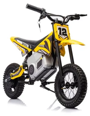 Produktbild von Leantoys Batteriebetriebenes Crossbike A9901 Gelb