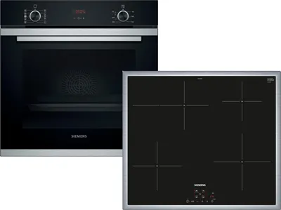 Produktbild von Siemens EQ212ID00Z, Zonen-Induktionskochfeld, 4 Zone(n), Glaskeramik, Schwarz, Berührung, 58,3 cm