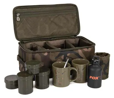 Produktbild von Camouflage-Bierbrau-Set, Tasche – Für Karpfenangler