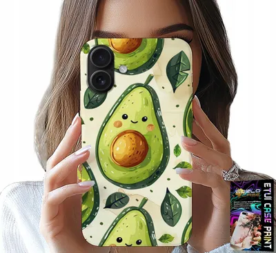 Produktbild von Etui Do Iphone 17 - Słodkie Uśmiechnięte Awokado Obudowa