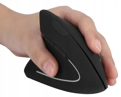 Produktbild von Gaming-Maus für Linkshänder, kabellos, ergonomisch