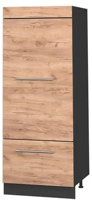 Obrázok produktu pre Kuchynská potravinová skriňa Vicco Fame-Line Dub Goldkraft/antracitová 60 cm, Model 62650