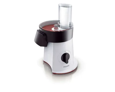 Obrázek produktu pro Philips Viva Collection HR1388/80 Salátovač, 600 ot/min, Plast, Systém bezpečnostní pojistky, Černá, Červená, Bílá, Nerezová ocel, Plast