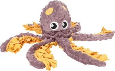 Produktbild von Flamingo Schnüffelteppich Morgano Tintenfisch für Welpen ocker/taupe