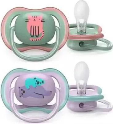 Produktbild von Philips Avent Schnuller +6m Air Mix Tiere