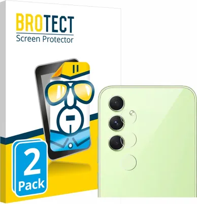 Produktbild von 2x Für Samsung Galaxy A54 5G Enterprise Edition (NUR Kameraschutz) Schutzfolie BROTECT Displayschutz Display Schutz Folie Klar Transparent