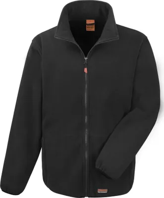 Image de Result Work-Guard Veste de travail en micro-polaire pour hommes RW5251 (L) (Noir)