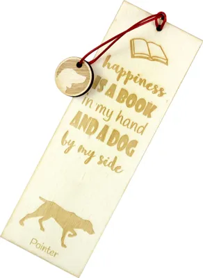 Produktbild von English Pointer, Englischer Pointer - Lesezeichen mit Hund, personalisiertes Lesezeichen, Hundeaccessoire für Leser der Marke Art-Dog