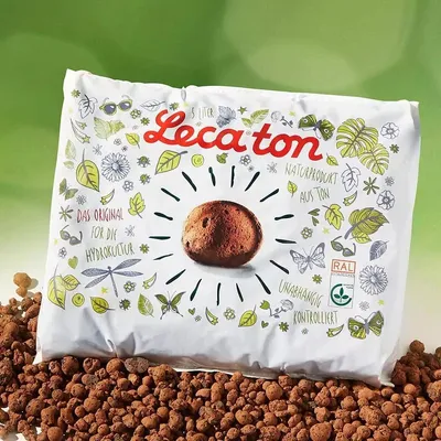 Zdjęcie produktu dla Granulki gliny Lamstedt do hydroponiki / drenażu w skrzynkach kwiatowych 5 litrów