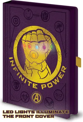Image de Avengers - Infinity War - Carnet de notes de luxe - Gauntlet