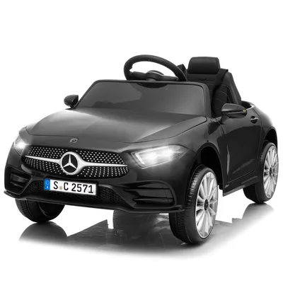Produktbild von FCH Elektroauto Kinderauto Mercedes-Benz CLS 350, Kinder-Elektroauto mit 2,4G Fernbedienung ,12V,2x25W Motoren,Schwarz