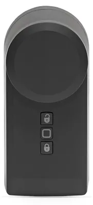 Produktbild von Türschlossantrieb Smart Lock Elektronisches Türschloss - Antrazit - Schlüssellos per Smartphone - Ohne Umbau - Für Smart Home Haustür