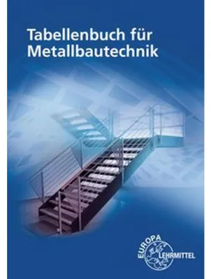 Produktbild von Tabellenbuch für Metallbautechnik