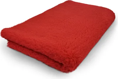 Produktbild von Vet Bed Hundedecke mit Antirutschbeschichtung rot 150 x 100 cm