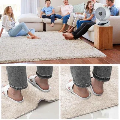 Obrázek produktu pro Unyqoos® Protiskuzová podložka s omyvatelnými podložkami, PVC/PET – protiskluzová podložka pro koberce, ubrusy a bezpečné upevnění na hladkých podlahách