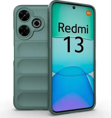 Produktbild von Xiaomi Redmi 13 / Poco M6 4G Hülle - Coverup Hands-On Rugged Back Cover - Grün