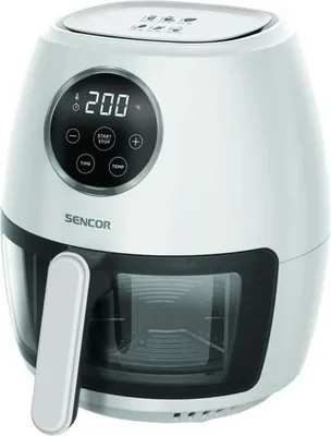 Image de Friteuse à Air SENCOR SFR 5340WH, 3.5L, 1300W, Écran LED Tactile, Température Réglable, Blanc