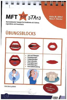 Obrázek produktu pro Übungsblocks Myofunktionelle Therapie