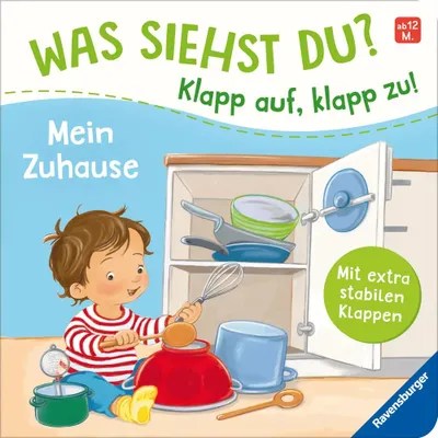 Produktbild von Was siehst du? Klapp auf, klapp zu! Mein Zuhause