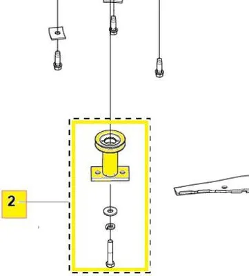 Image de Husqvarna Adaptateur de lame de tondeuse LC353AWD LC221AH 321AH