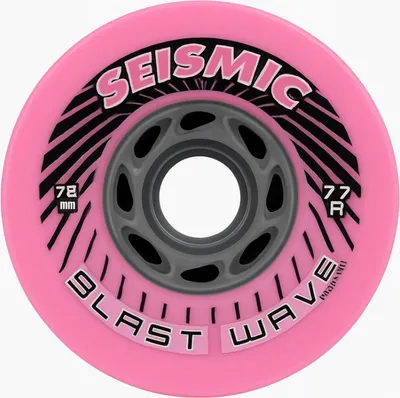 Image de Roues Skateboard - Blast Wave - 78x50 mm 77a - Bubblegum Defcon - Whbstwv78 77Adef - Seismic