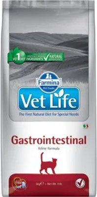 Produktbild von Farmina Pet Food Vet Life Gastrointestinal, Adult, jede Rasse, 2 kg, Getreidefrei, Antioxidantien enthalten