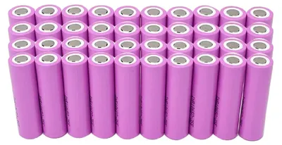 Produktbild von 18650 Batterie, 3500mAh, Lithium-Ionen wiederaufladbar, 40 Stück Batterie