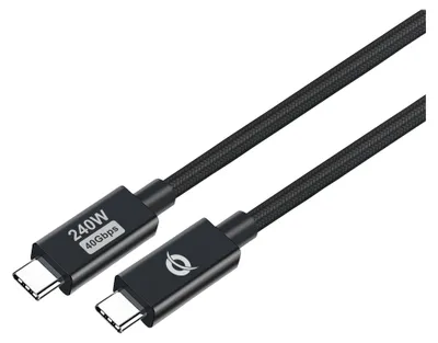 Produktbild von Conceptronic ETTA04B20 USB 4.0 Gen 3 C-C PD 3.1 2M