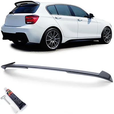 Produktbild von Dachspoiler Heckspoiler schwarz glänzend für BMW 1er 2011/07-2015/02