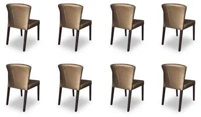 Produktbild von 8x  Stühle Stuhl Polster Design Lehn Garnitur Sessel Komplett Modernes Set Neu