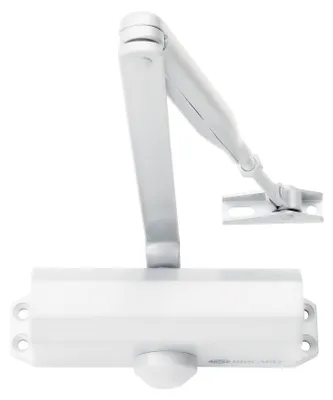 Türschließer mit Kompassarm Kraft 3, weiß, bis 60 kg