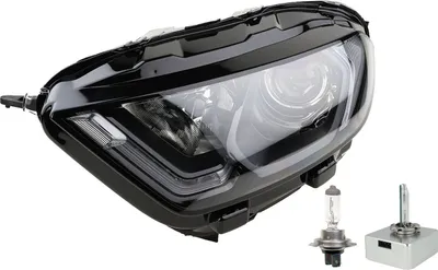 Zdjęcie produktu dla Johns, przedni reflektor ksenonowy, lewy, pasujący do Ford Ecosport (2017-), kolor czarny, z żarówkami