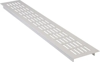 Produktbild von Rotheigner Lüftungsgitter Alu weiß 480 mm x 80 mm