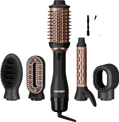 Immagine prodotto di Styler per capelli, 5 in 1, tecnologia a ioni, nero, spina UE